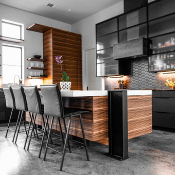 Totally loving this Dacor design from Robert Leiper of Gator Millworks in Denham