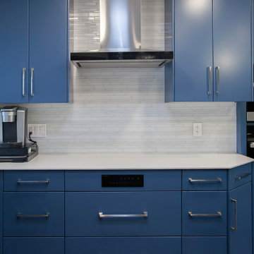 Custom Kitchen Reno with Hidden Appliances