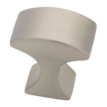 brushed nickel knob