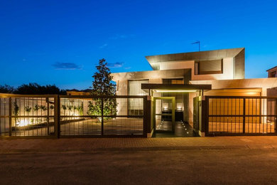 Example of a trendy exterior home design in Madrid