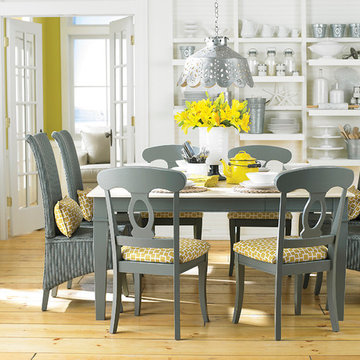 Custom 40" Gathering Dining Table by Bassett Furniture