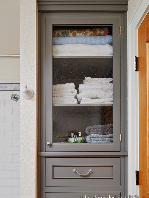 Built-in Linen Cabinet | Houzz