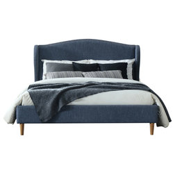 Midcentury Platform Beds by Omax Decor