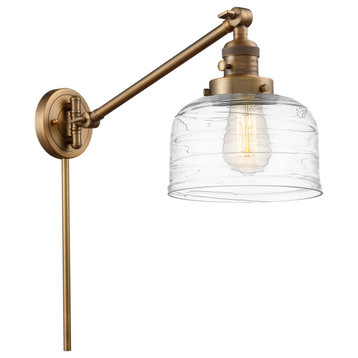 Innovations Lighting 237-25-8 Bell Sconce Bell 25" Tall Wall - Brushed Brass /