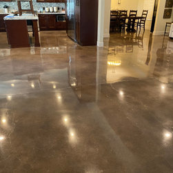 Polished Concrete living space - Flooring