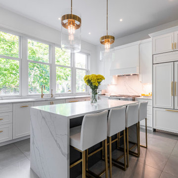 Three tone kitchen
