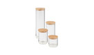 4 Piece Jar Storage Set, Bamboo