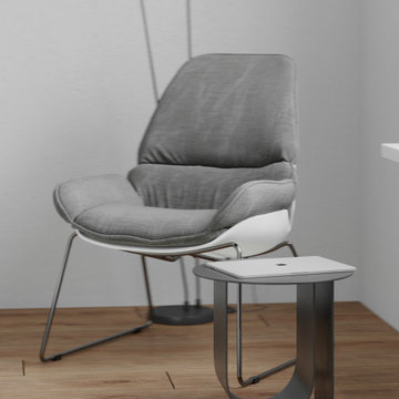Minimalist Bedroom with Workspace