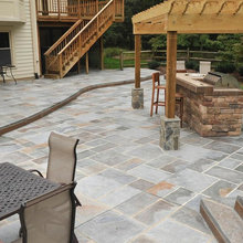Concrete that looks like bluestone