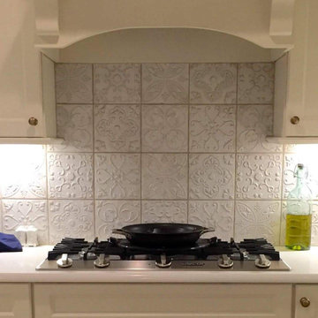 Relief Tile Farmhouse Kitchen