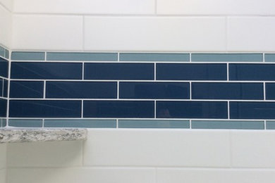 Inspiration for a transitional bathroom remodel in Burlington