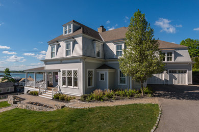 Beautiful turn of the century shingle style home with breathtaking water views.