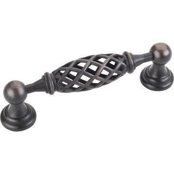 Jeffrey Alexander - 96mm Tuscany Cabinet Pull -Rubbed Bronze