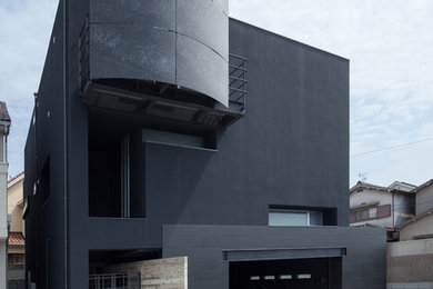 Inspiration for a modern home in Tokyo Suburbs.