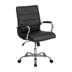 Black Mid-Back Executive Chair