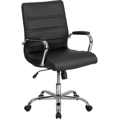 Black Mid-Back Executive Chair