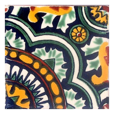 4"x4" Mexican Ceramic Handmade Tile #C077