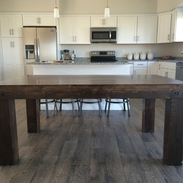 Rustic Reclaimed Wood Dining Table