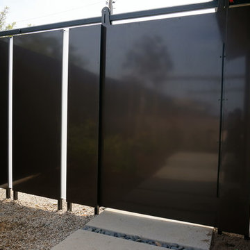 Custom Metal Sliding Barn Door - Malloy Residence