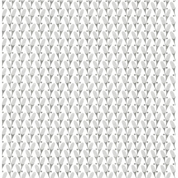 2903-25816 Landon Grey Abstract Geometric Wallpaper Non Woven Eclectic Style