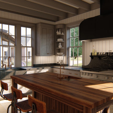 Round Top Ranch Interior - Kitchen