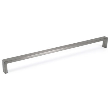 Celeste Slim Pull Cabinet Handle Brushed Nickel Solid Stainless Steel, 10"