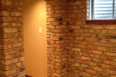 Inspiration for a basement remodel in Chicago