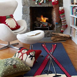 Cozy Living Room - Holiday Decorations