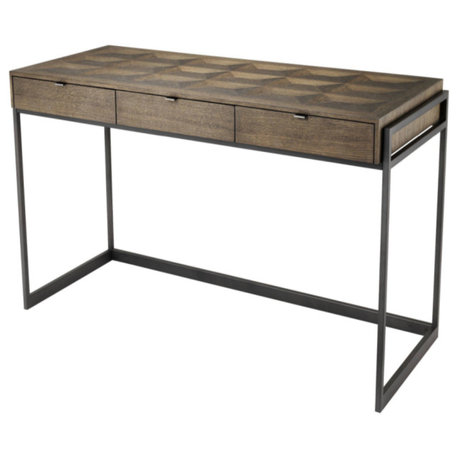 Bronze Oak Desk | Eichholtz Gregorio