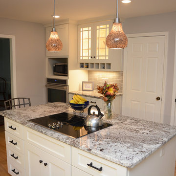 Chantilly, VA White Kitchen Remodel