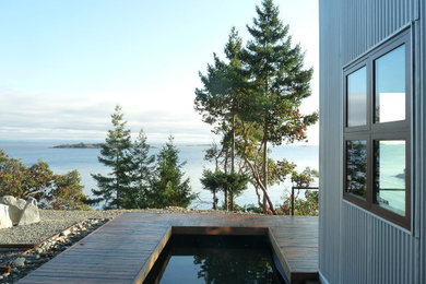 Trendy exterior home photo in Vancouver