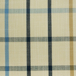 Linen Hudson Yarn Dyed Small Plaid Blackout Design Fabric - Upholstery Fabric