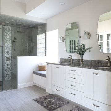 Gracious Gray Master Bath