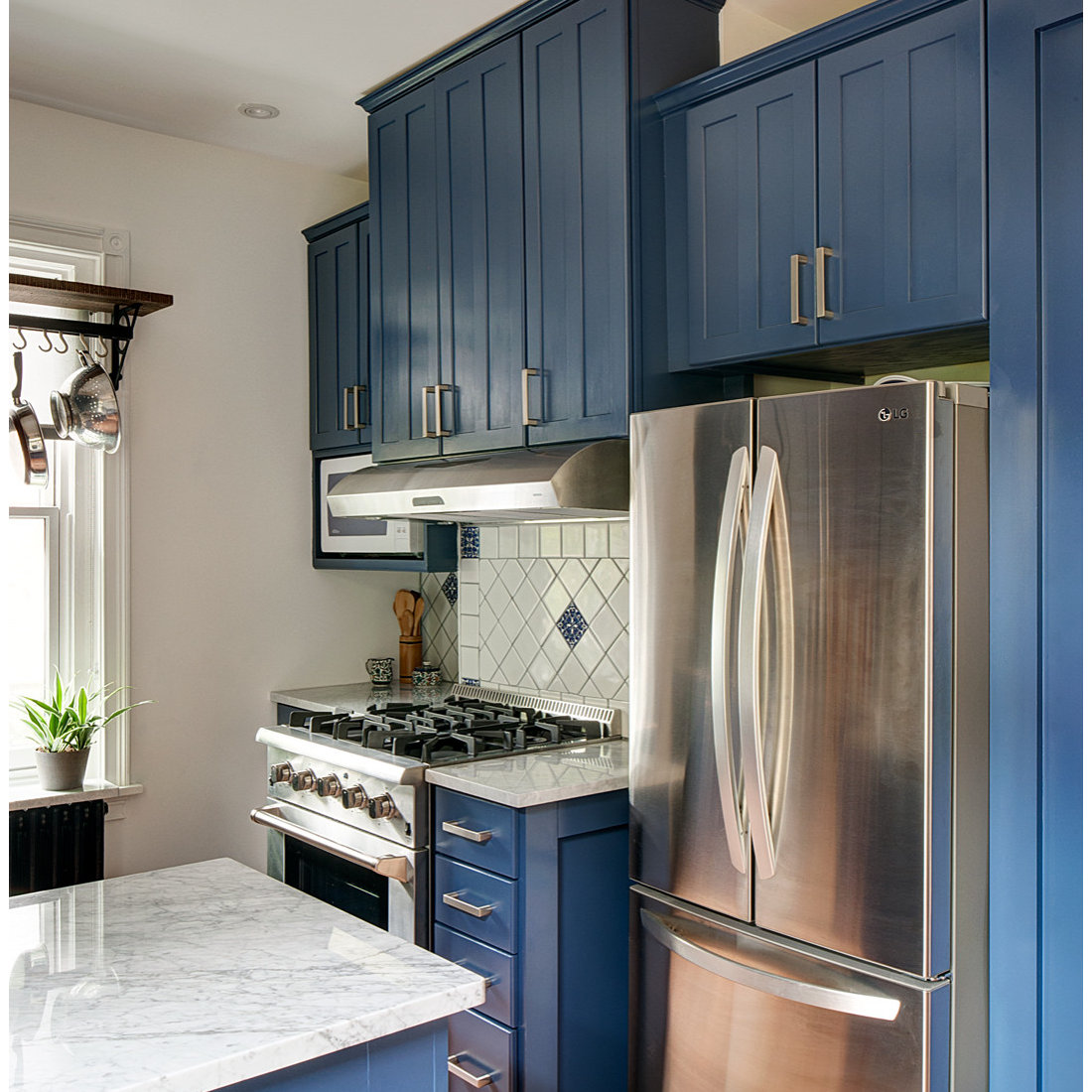 Bold Mediterranean Kitchen in Narberth