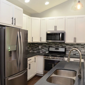 Knox, IN. BaileyTown USA, White Kitchen