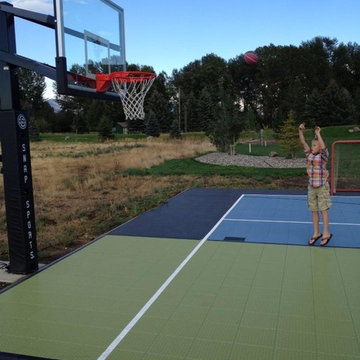 New SnapSports® multi Sport Backyard  game Court