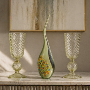 THE MYSTERY OF GLASS BECOMES POETIC MATERIAL IN MOTION
