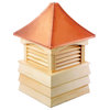 Sherwood Vinyl Shiplap Cupola With Copper Roof, 42"x62"