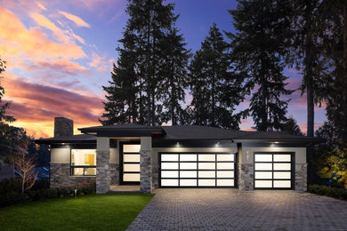 Transitional exterior in Seattle.