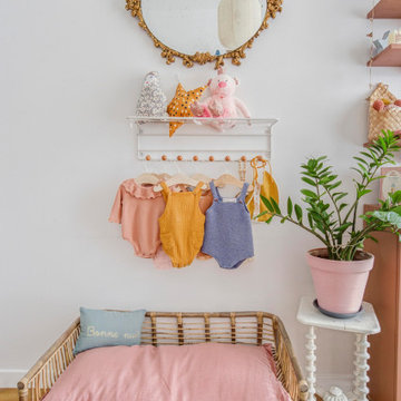 Projet personnel : Une nursery bohème chic un brun rétro