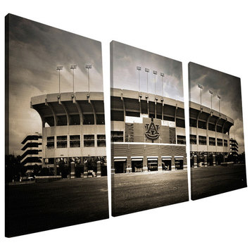 Auburn University Tigers Jordan Hare Stadium Canvas Print, 24"x48"