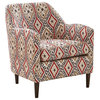 Madison Park Accent Chair With Brown Multi Finish MP100-0886