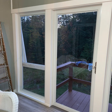 Reconstruction of an old screen Porch into a beautiful new 4 Season Room