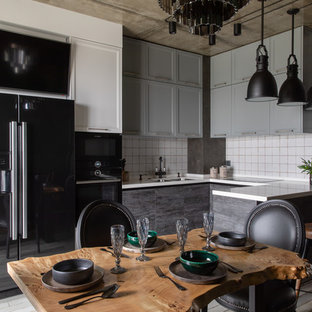 75 Beautiful Industrial Kitchen Pictures Ideas Houzz