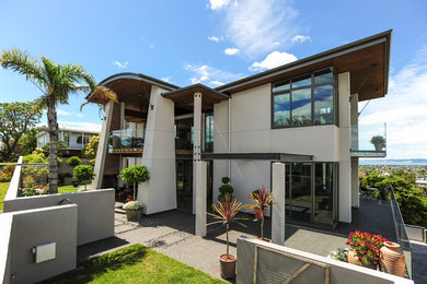 Design ideas for a modern exterior in Napier-Hastings.
