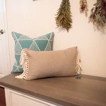 Geometric and Fringe Pillows