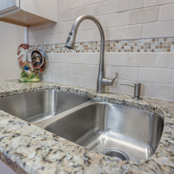 Small White Kitchen Design Roanoke, VA