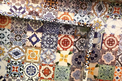 Moroccan Tile Print Tray