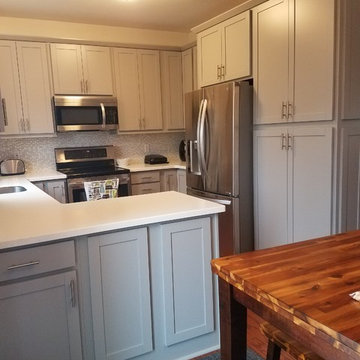 Gray Shaker Kitchen
