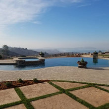 Backyard patio